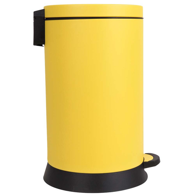 Poubelle cuisine à pédale 20L Jaune Mimosa Poubelle cuisine à pédale 20L Jaune Mimosa
