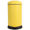 Poubelle cuisine à pédale 20L Jaune Mimosa