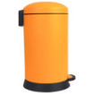 Poubelle cuisine à pédale 20L Jaune Pamplemousse
