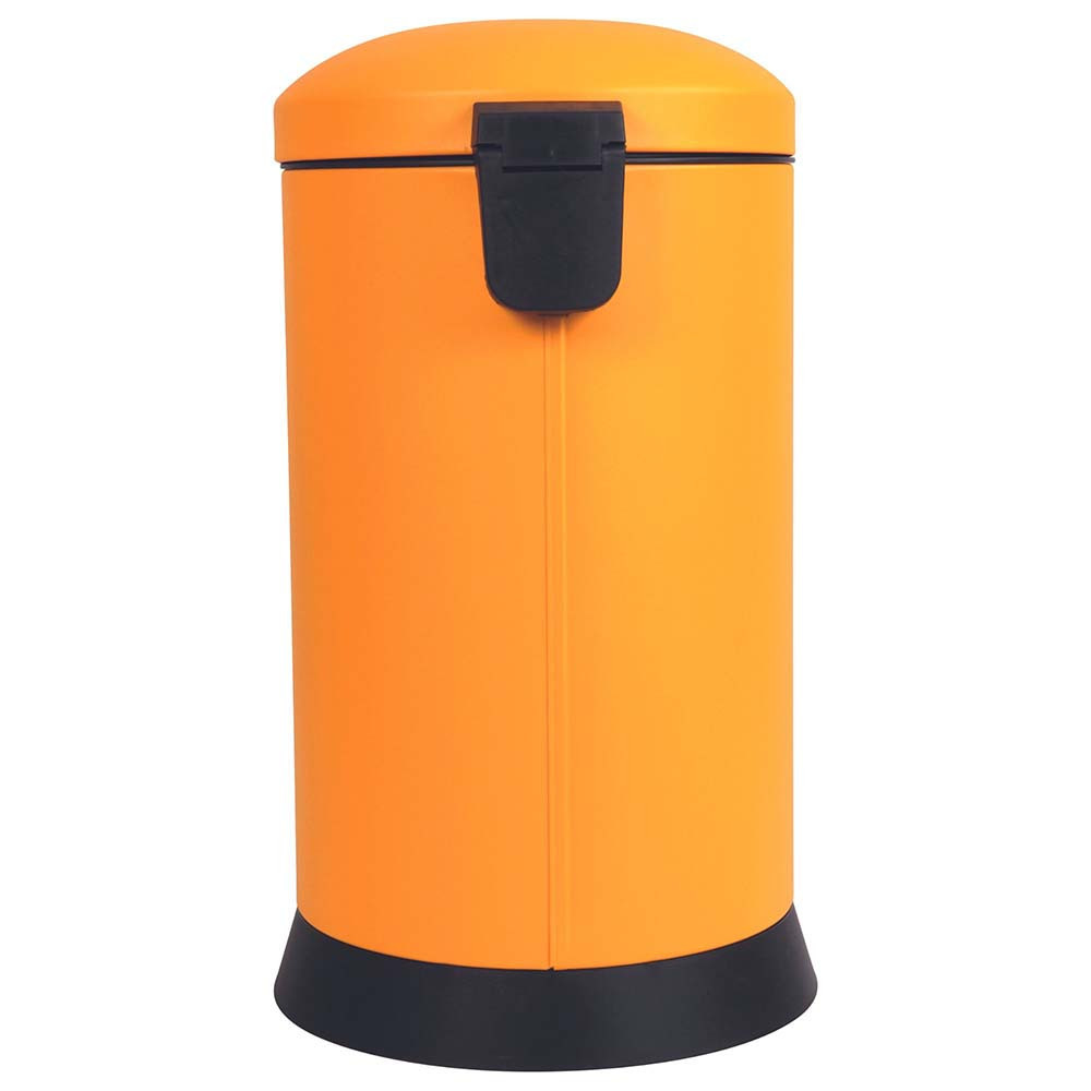 Poubelle cuisine à pédale 20L Jaune Pamplemousse