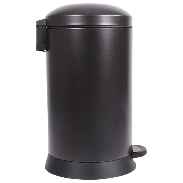 Poubelle cuisine à pédale 20L Noir Basalte