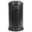 Poubelle cuisine à pédale 20L Noir Basalte