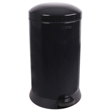 Poubelle cuisine à pédale 20L Noir Graphite