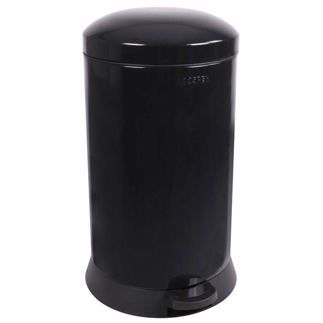 Poubelle cuisine à pédale 20L Noir Graphite