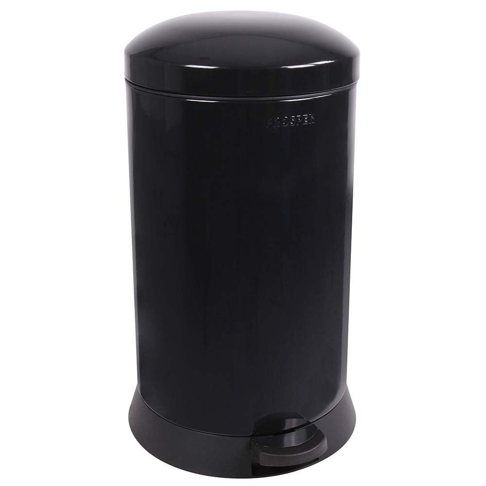Poubelle cuisine à pédale 20L Noir Graphite