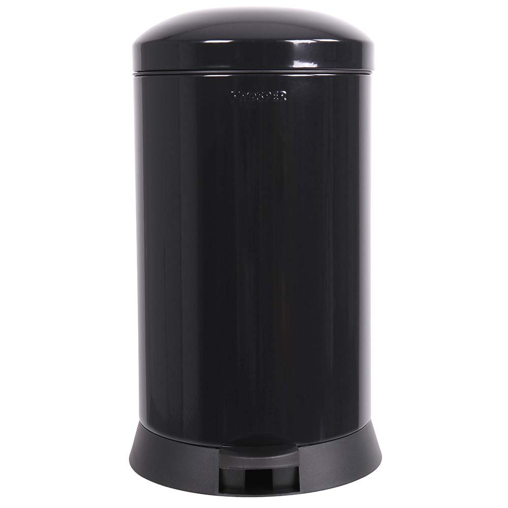 Poubelle cuisine à pédale 20L Noir Graphite