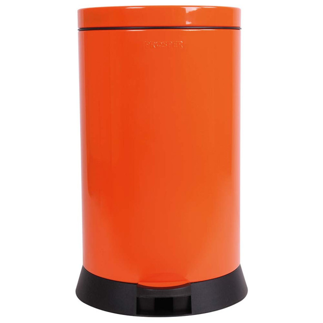 Poubelle cuisine à pédale 20L Orange Clémentine Poubelle cuisine à pédale 20L Orange Clémentine