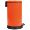 Poubelle cuisine à pédale 20L Orange Clémentine