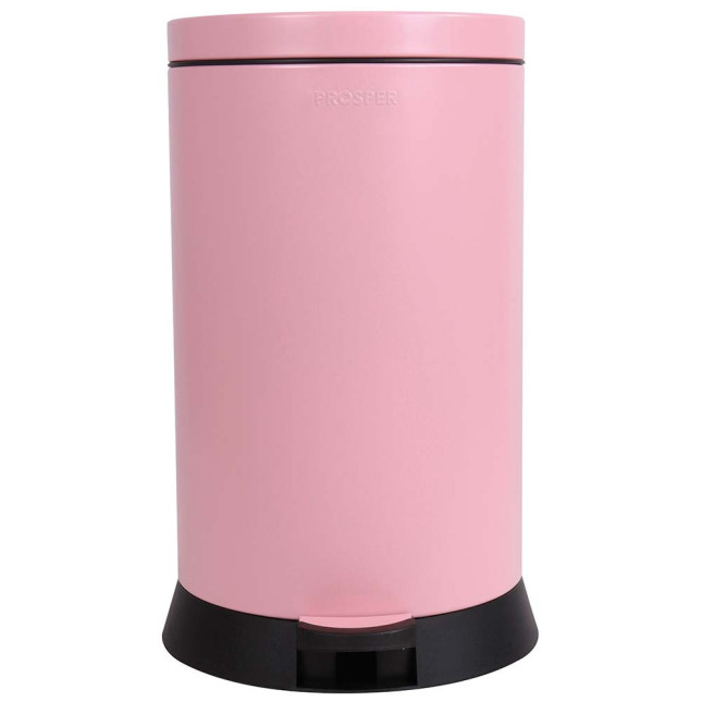 Poubelle cuisine à pédale 20L Rose Dragée Poubelle cuisine à pédale 20L Rose Dragée
