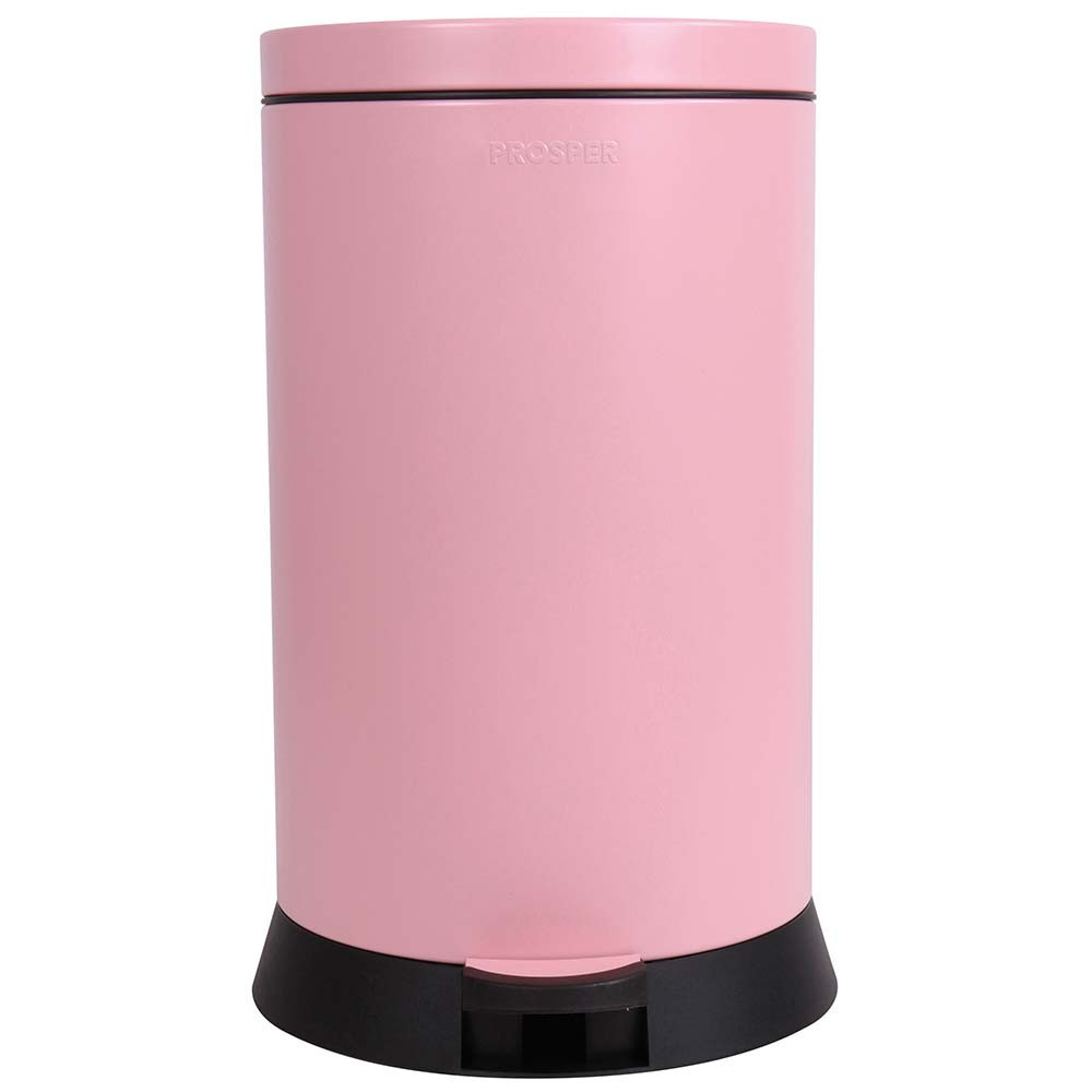 Poubelle cuisine à pédale 20L Rose Dragée Poubelle cuisine à pédale 20L Rose Dragée