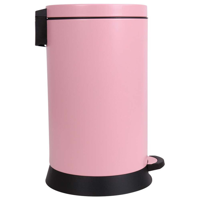 Poubelle cuisine à pédale 20L Rose Dragée Poubelle cuisine à pédale 20L Rose Dragée