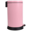 Poubelle cuisine à pédale 20L Rose Dragée Poubelle cuisine à pédale 20L Rose Dragée