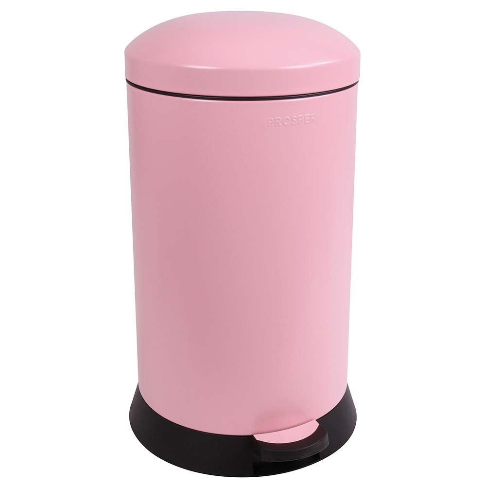 Poubelle cuisine à pédale 20L Rose Dragée Poubelle cuisine à pédale 20L Rose Dragée