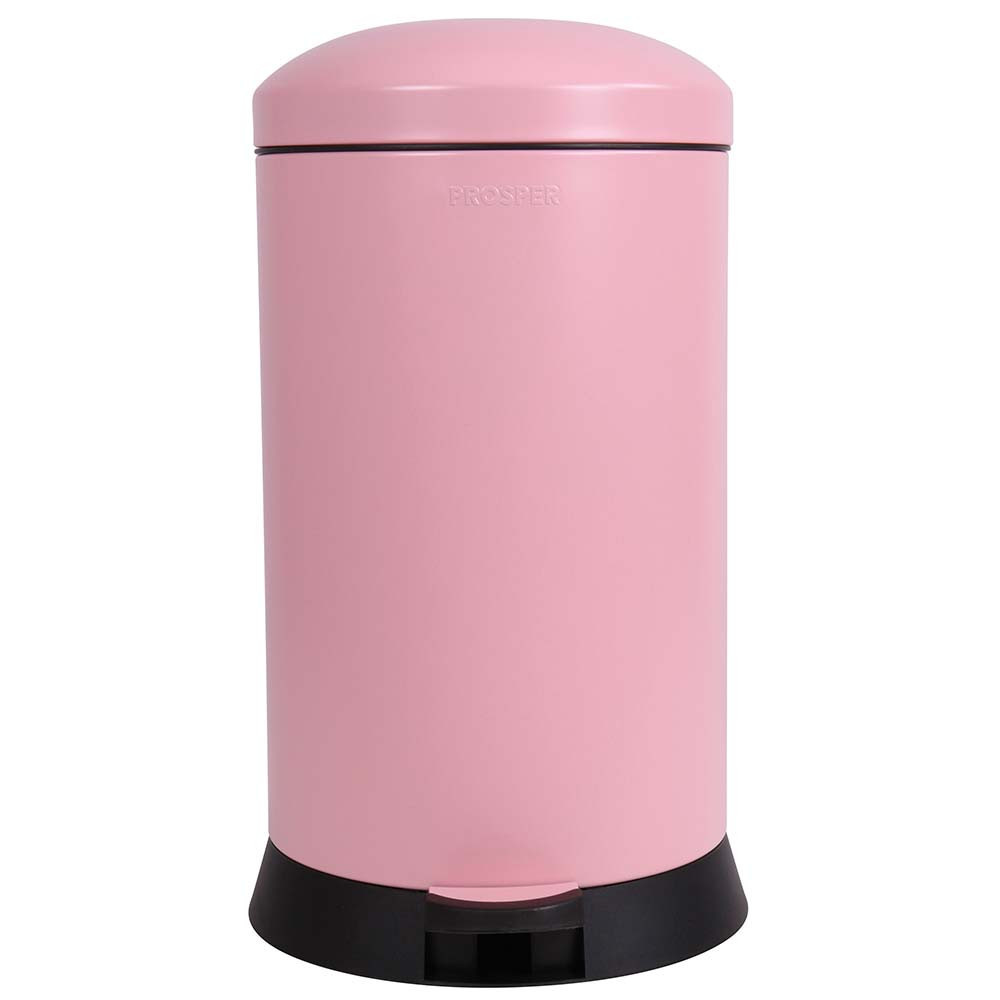 Poubelle cuisine à pédale 20L Rose Dragée Poubelle cuisine à pédale 20L Rose Dragée