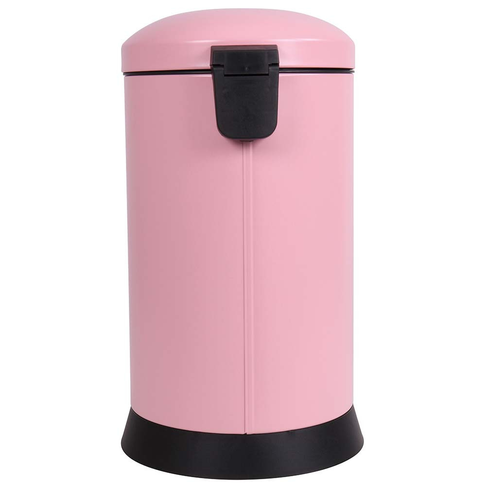Poubelle cuisine à pédale 20L Rose Dragée Poubelle cuisine à pédale 20L Rose Dragée