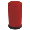 Poubelle cuisine à pédale 20L Rouge Cerise Poubelle cuisine à pédale 20L Rouge Cerise