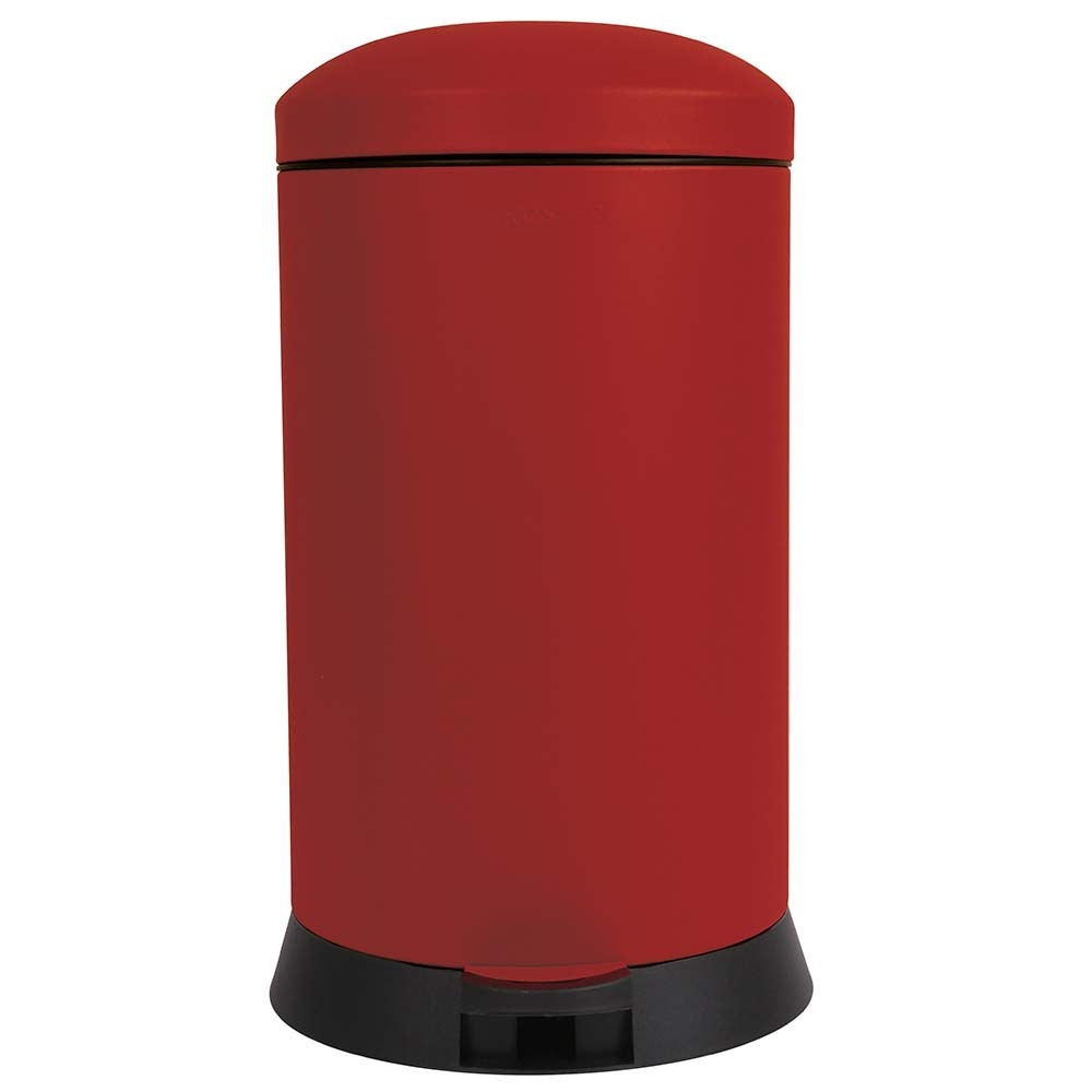 Poubelle cuisine à pédale 20L Rouge Cerise