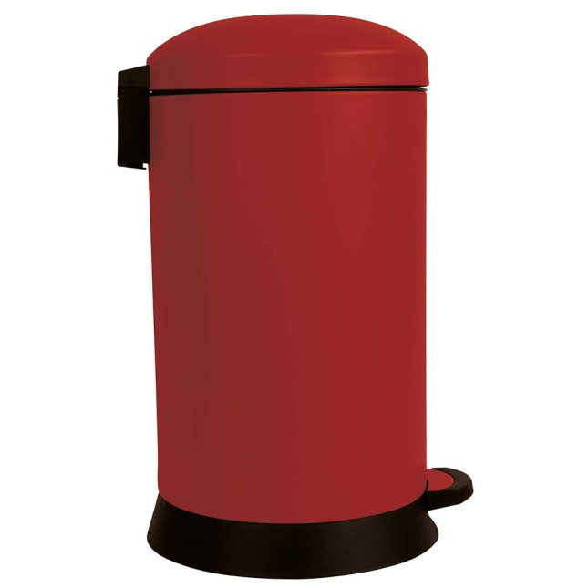 Poubelle cuisine à pédale 20L Rouge Cerise