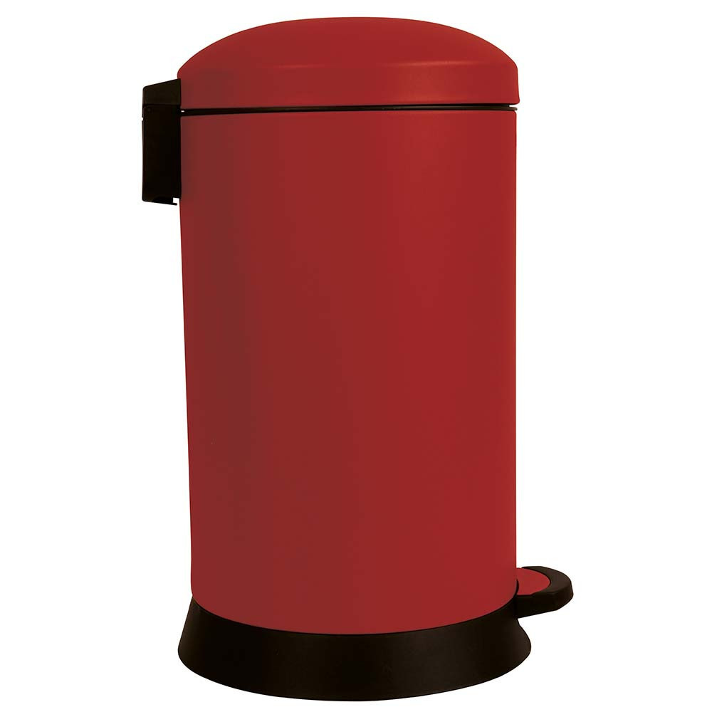 Poubelle cuisine à pédale 20L Rouge Cerise Poubelle cuisine à pédale 20L Rouge Cerise