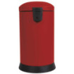 Poubelle cuisine à pédale 20L Rouge Cerise