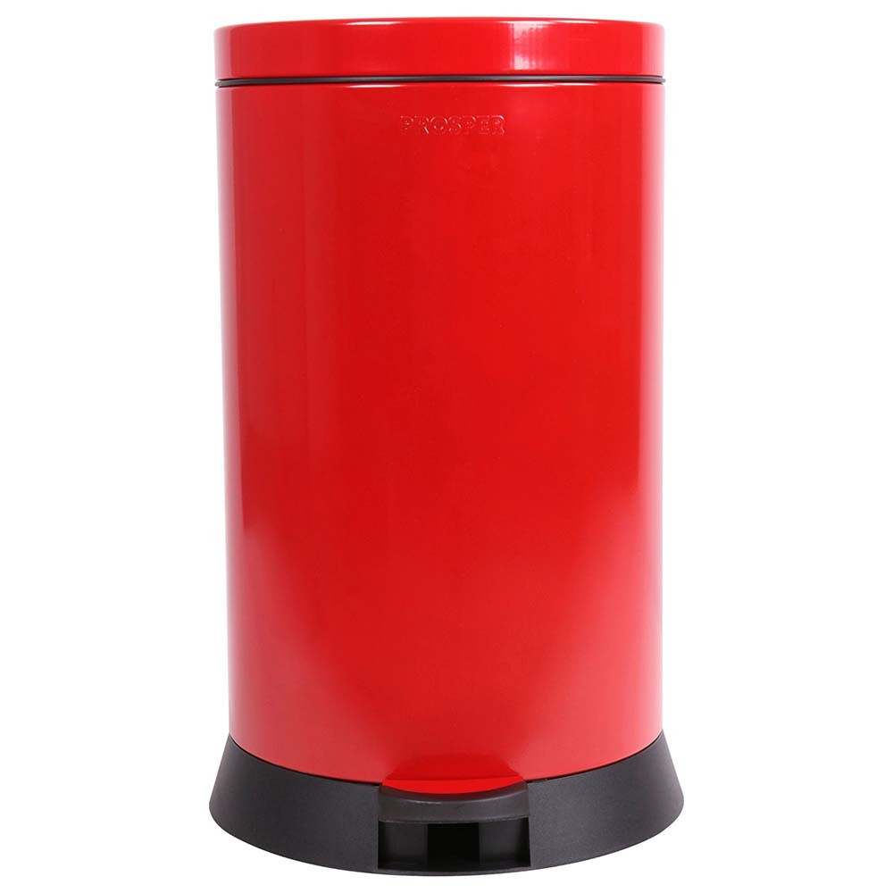 Poubelle cuisine à pédale 20L Rouge Groseille Poubelle cuisine à pédale 20L Rouge Groseille