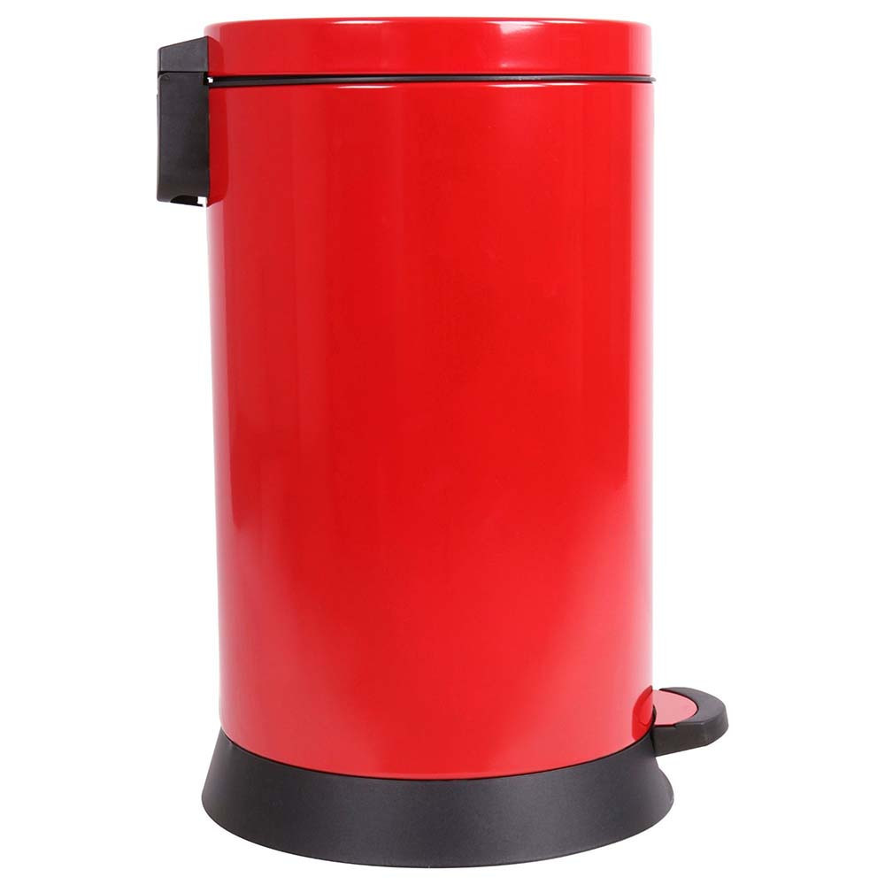 Poubelle cuisine à pédale 20L Rouge Groseille Poubelle cuisine à pédale 20L Rouge Groseille
