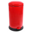 Poubelle cuisine à pédale 20L Rouge Groseille