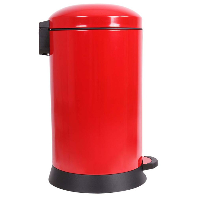Poubelle cuisine à pédale 20L Rouge Groseille