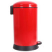 Poubelle cuisine à pédale 20L Rouge Groseille