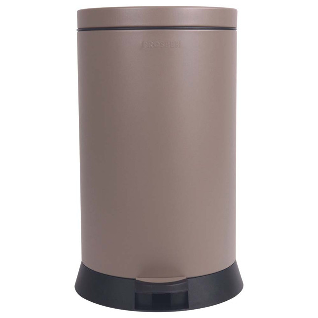 Poubelle cuisine à pédale 20L Taupe Poubelle cuisine à pédale 20L Taupe
