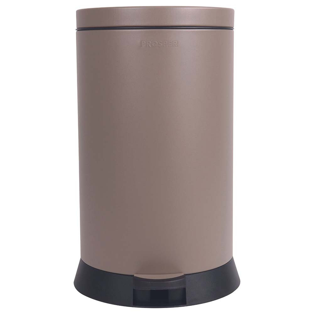 Poubelle cuisine à pédale 20L Taupe Poubelle cuisine à pédale 20L Taupe