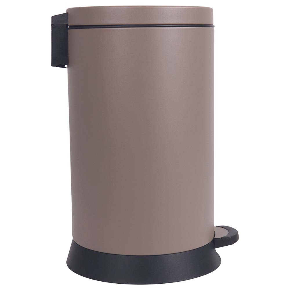 Poubelle cuisine à pédale 20L Taupe Poubelle cuisine à pédale 20L Taupe