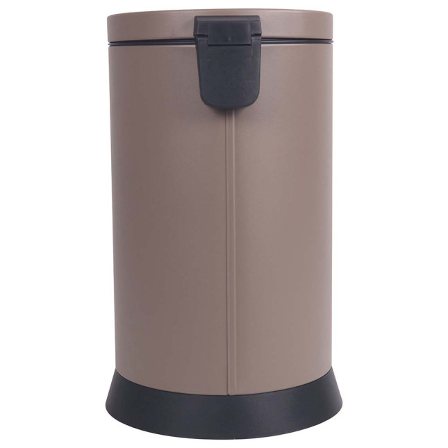 Poubelle cuisine à pédale 20L Taupe Poubelle cuisine à pédale 20L Taupe