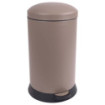 Poubelle cuisine à pédale 20L Taupe