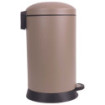 Poubelle cuisine à pédale 20L Taupe