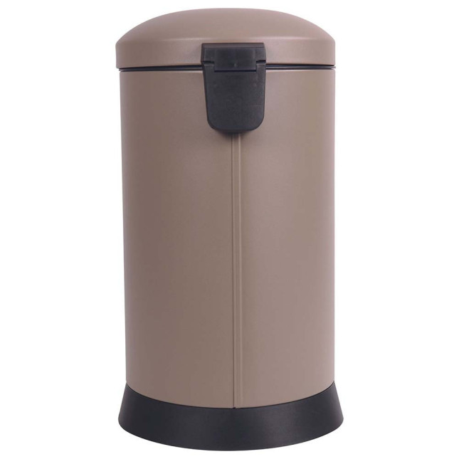 Poubelle cuisine à pédale 20L Taupe