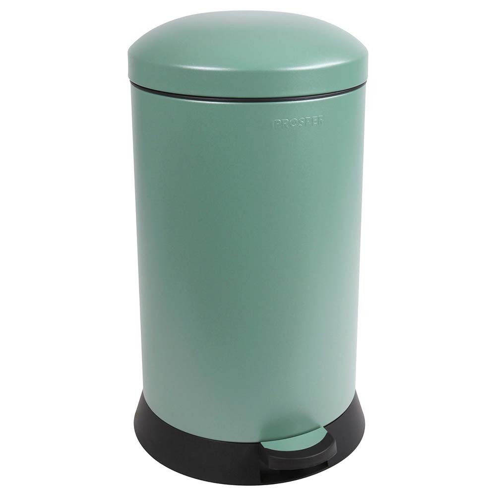 Poubelle cuisine à pédale 20L Vert Natura