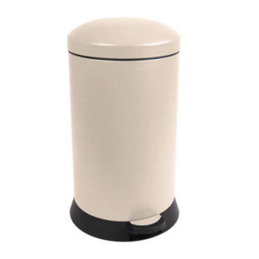 Poubelle cuisine à pédale 20L Beige Astral