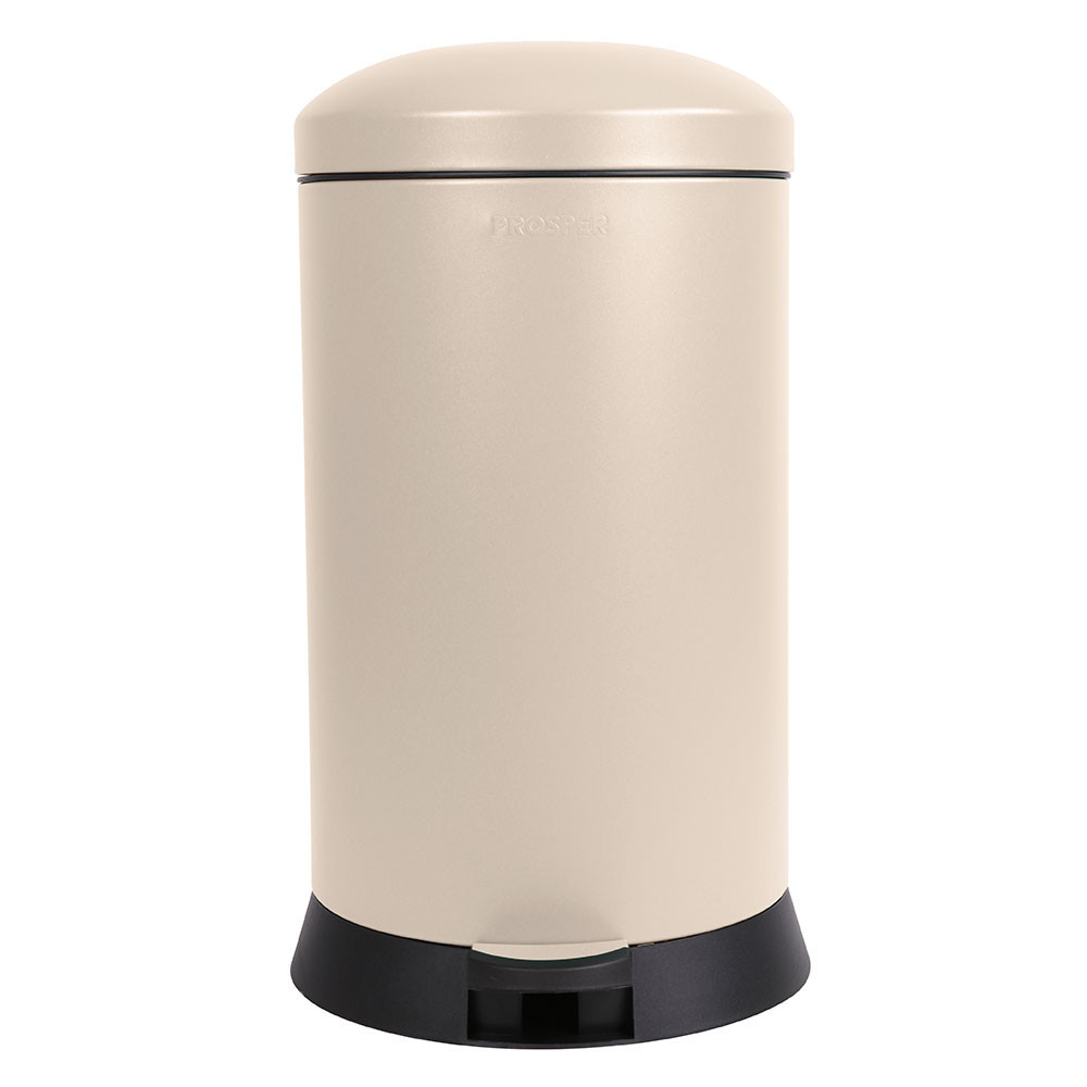 Poubelle cuisine à pédale 20L Beige Astral Poubelle cuisine à pédale 20L Beige Astral