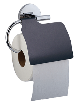 Toilet paper holder Aristo Anthracite Grey