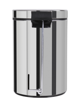 Poubelle 3L Retro Inox