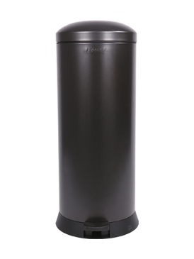 Poubelle 30L Bohême Noir Basalte