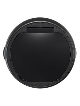 Poubelle cuisine 45L Vogue  Noir Basalte
