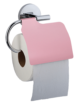 Toilet paper holder Aristo Candy Pink