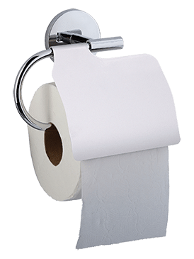Dérouleur papier toilette Aristo Blanc Coton