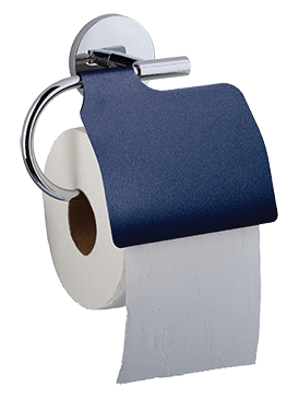 Dérouleur papier toilette Aristo Bleu Minéral