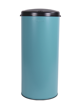 Poubelle de tri couvercle bleu 45L