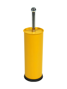 Freestanding Toilet Brush & Holder Dandy Grapefruit Yellow