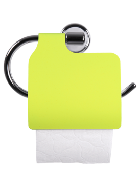 Toilet paper holder Aristo Neon Yellow