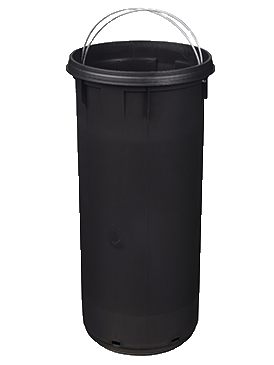 Seau intérieur plastique 30L avec 2 anses